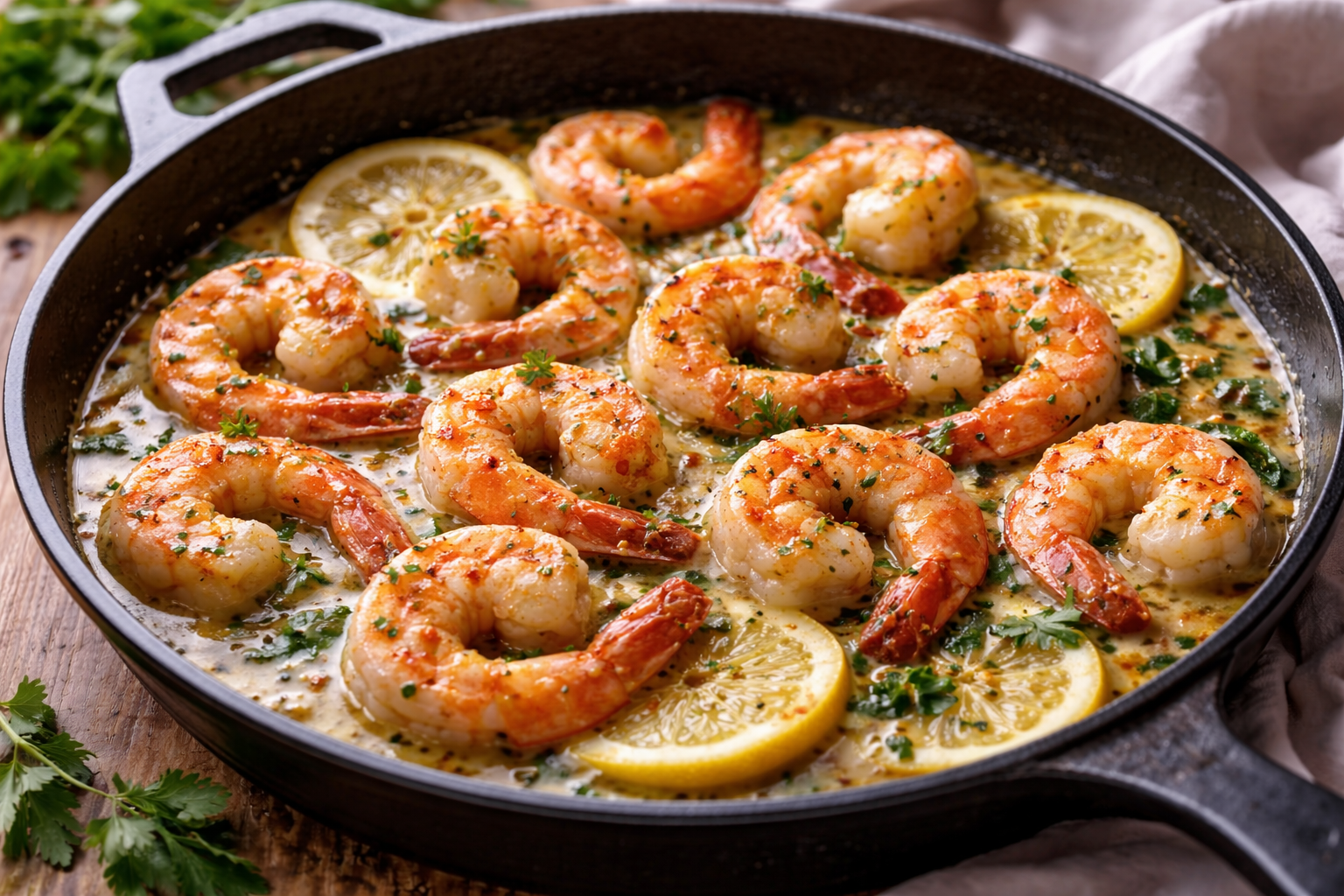 low carb shrimp recipe with garlic